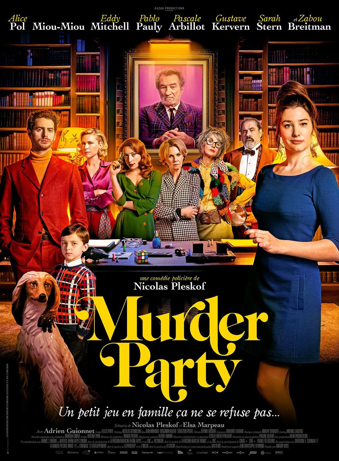 poster of Murder Party (2022) Tamil [Voice Over] Dubbed CAMRip